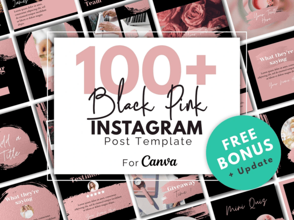Instagram Post Templates Colorful