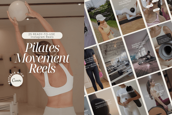 25 Pilates Movement Instagram Reels