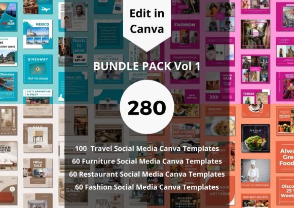 Instagram Post Templates Social Media
