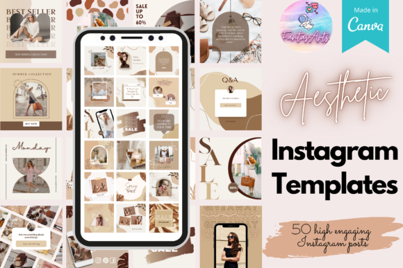 Aesthetic Instagram Template