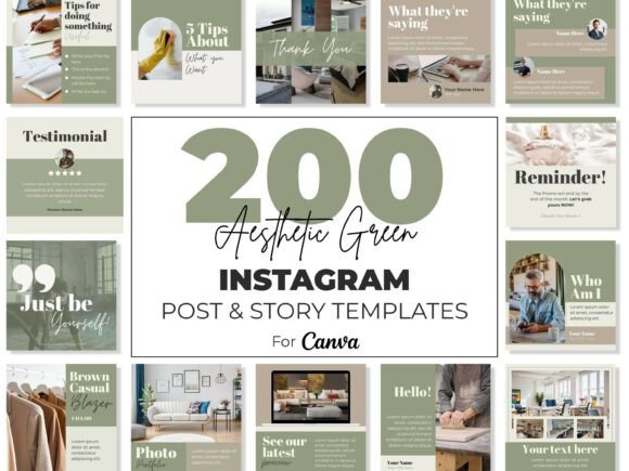 Canva Instagram Templates Aesthetic