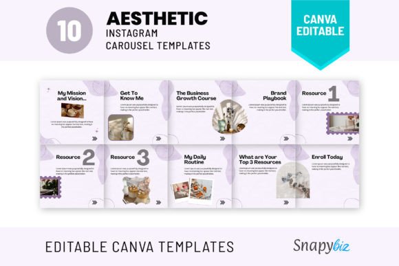 Aesthetic Instagram Template