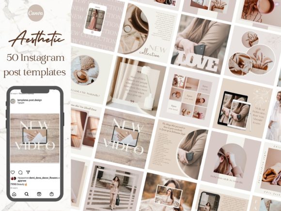 Aesthetic Instagram Template