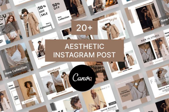Canva Instagram Templates Aesthetic