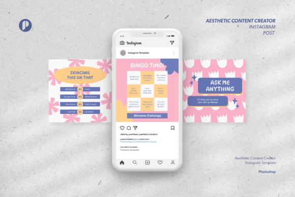 Aesthetic Instagram Template