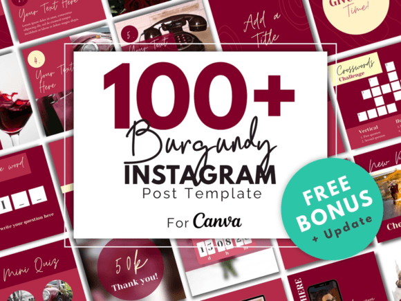 Instagram Post Templates Colorful