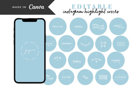 Canva Instagram Templates Covers