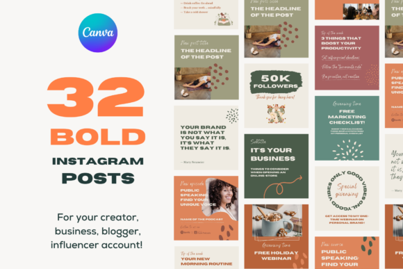 Bold Instagram Templates