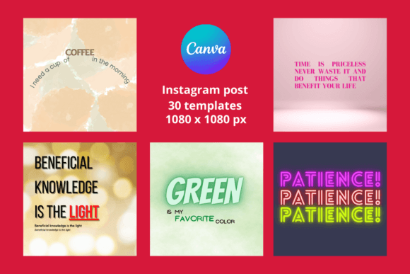 Canva Instagram Templates Aesthetic