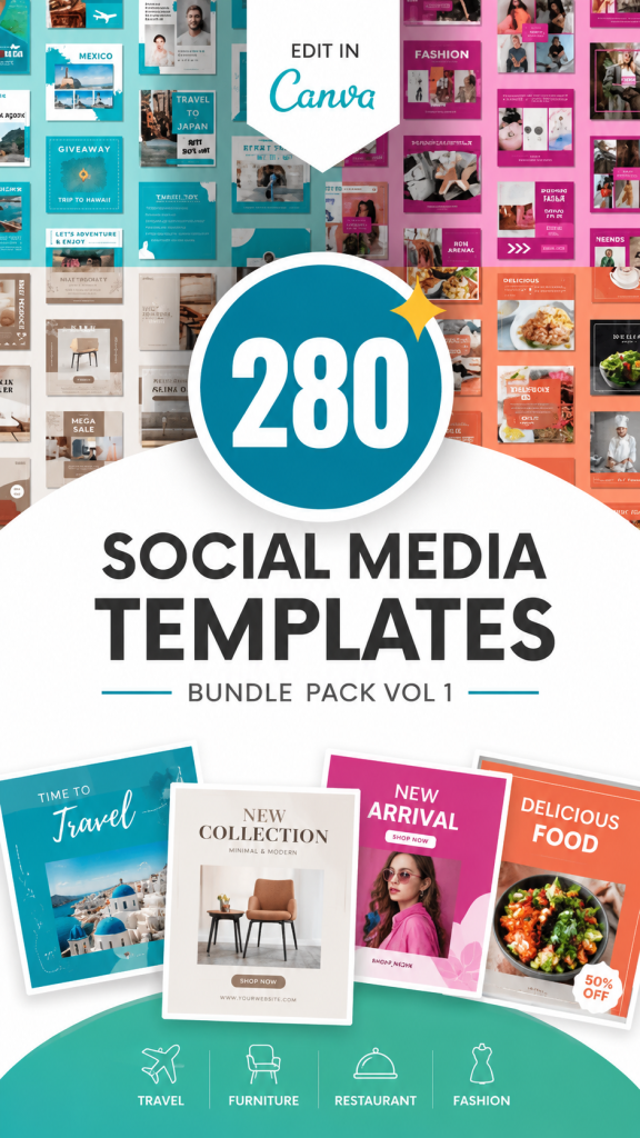 Instagram Post Templates Social Media