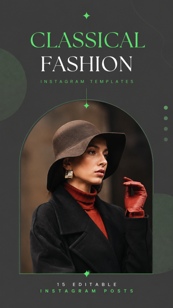 Editorial Instagram Post Templates