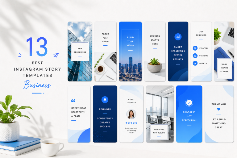 13 Best Instagram Story Templates Business for a Professional Brand