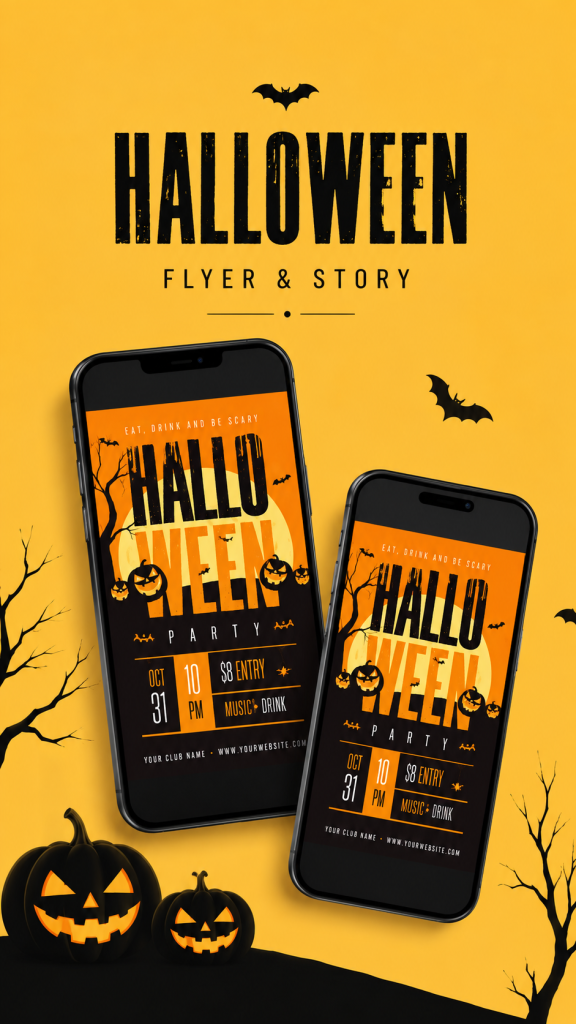 Instagram Templates Helloween