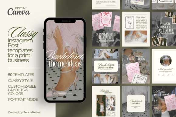 Classy Modern Instagram Post Template