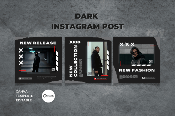 Instagram Post Templates Social Media