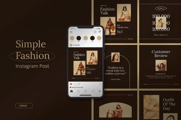 Fashion Instagram Post Templates