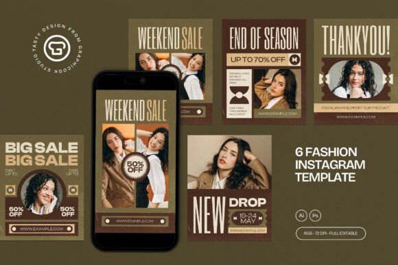 Fashion Instagram Post Templates