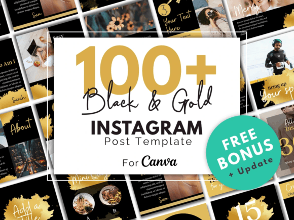 Instagram Post Templates Colorful