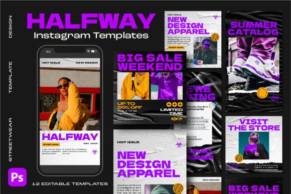 Instagram Template Design