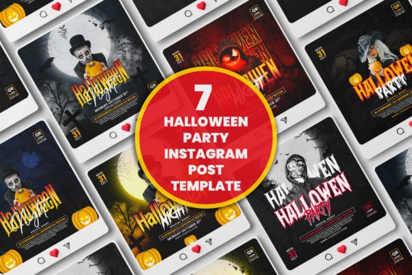 Instagram Templates Helloween