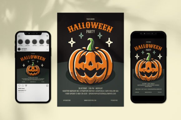 Templates for Instagram Story for Halloween