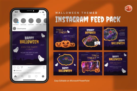 Instagram Templates Helloween