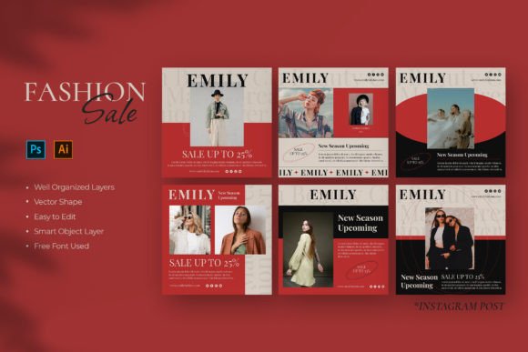 Fashion Instagram Post Templates
