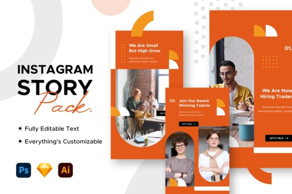 Instagram Story Template Business