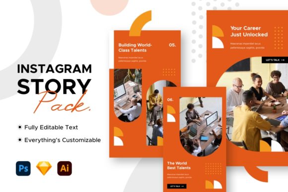 Instagram Story Template Business