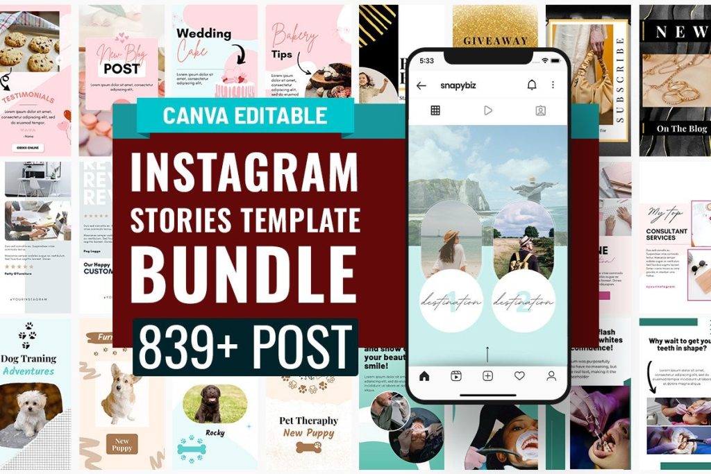Travel Instagram Story Templates