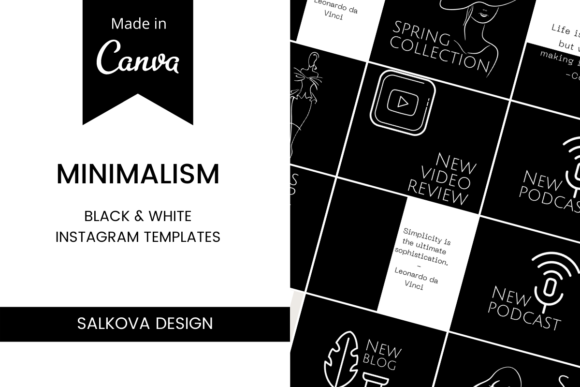 Minimalist Instagram Post Templates