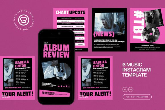Bold Instagram Templates