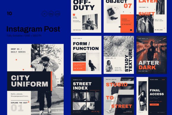 Bold Instagram Templates