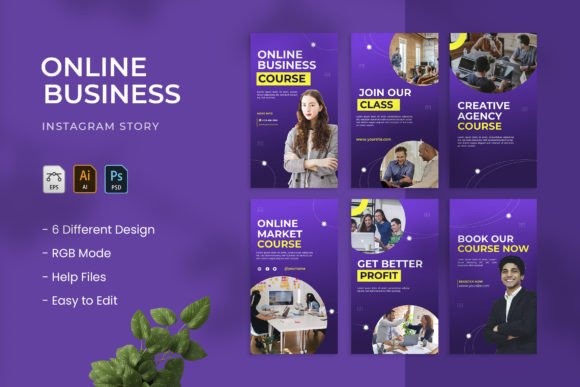 Online Business Class - Instagram Story