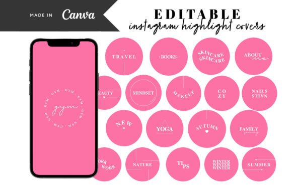 Canva Instagram Templates Covers