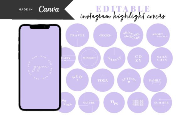 Canva Instagram Templates Covers