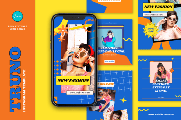 Canva Instagram Templates Retro