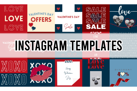 Valentine's Day Instagram Post Template