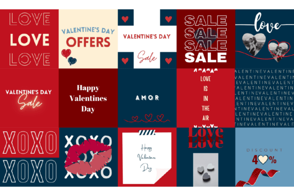 Valentine's Day Instagram Post Template