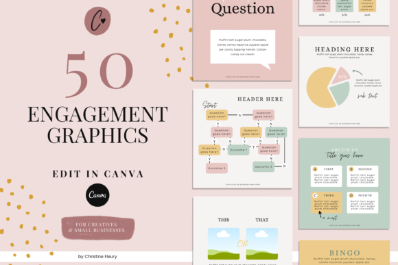 Instagram Engagement Posts Template