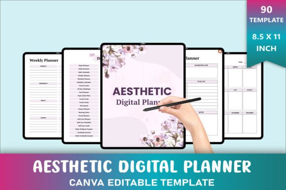 Aesthetic Canva Planner