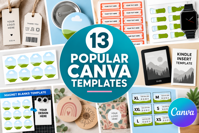 13 Best Popular Canva Templates for Easy DIY Projects