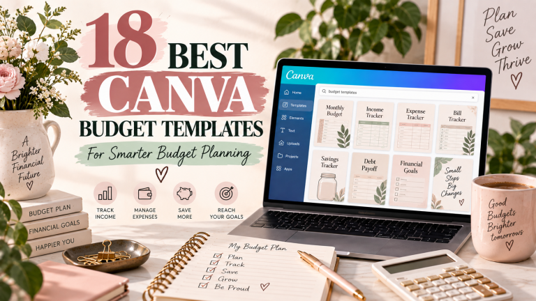18 Best Canva Budget Template Designs for Budget Planning