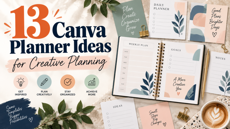 13 Best Canva Planner Ideas for Creative and Practical Planning