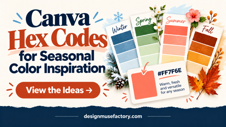 16 Best Canva Codes Graphics Color Palettes for Creative Designs