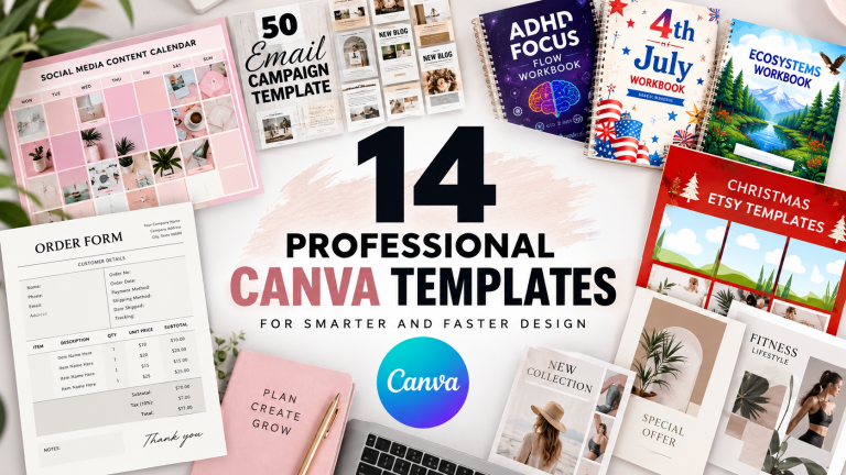 14 Professional Canva Templates for Smarter and Faster Design