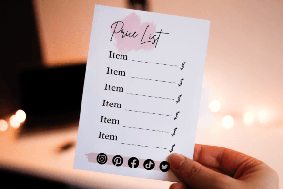 Canva List Template