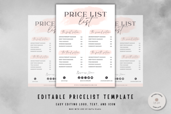 Canva List Template