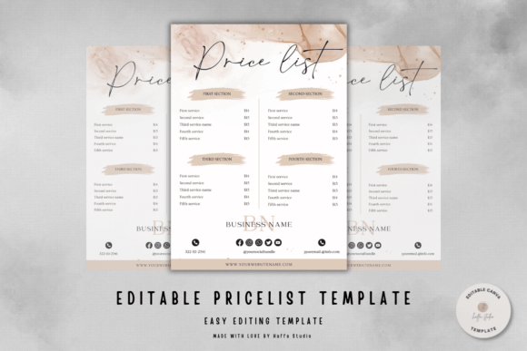 Canva List Template