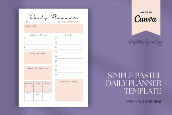 Minimalist Canva Template